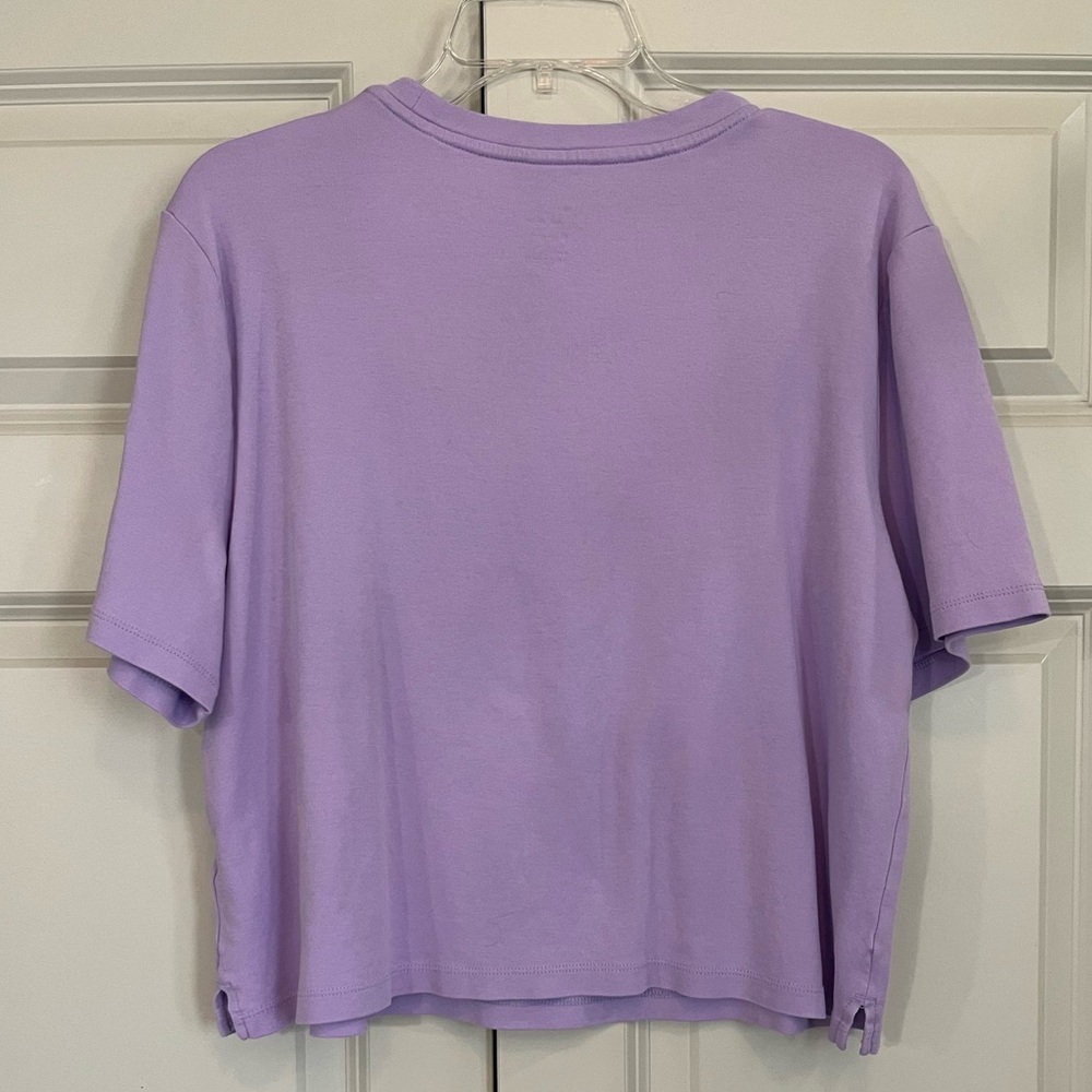 A New Day Cropped Short Sleeve Tee Size Large - Picture 2 of 7